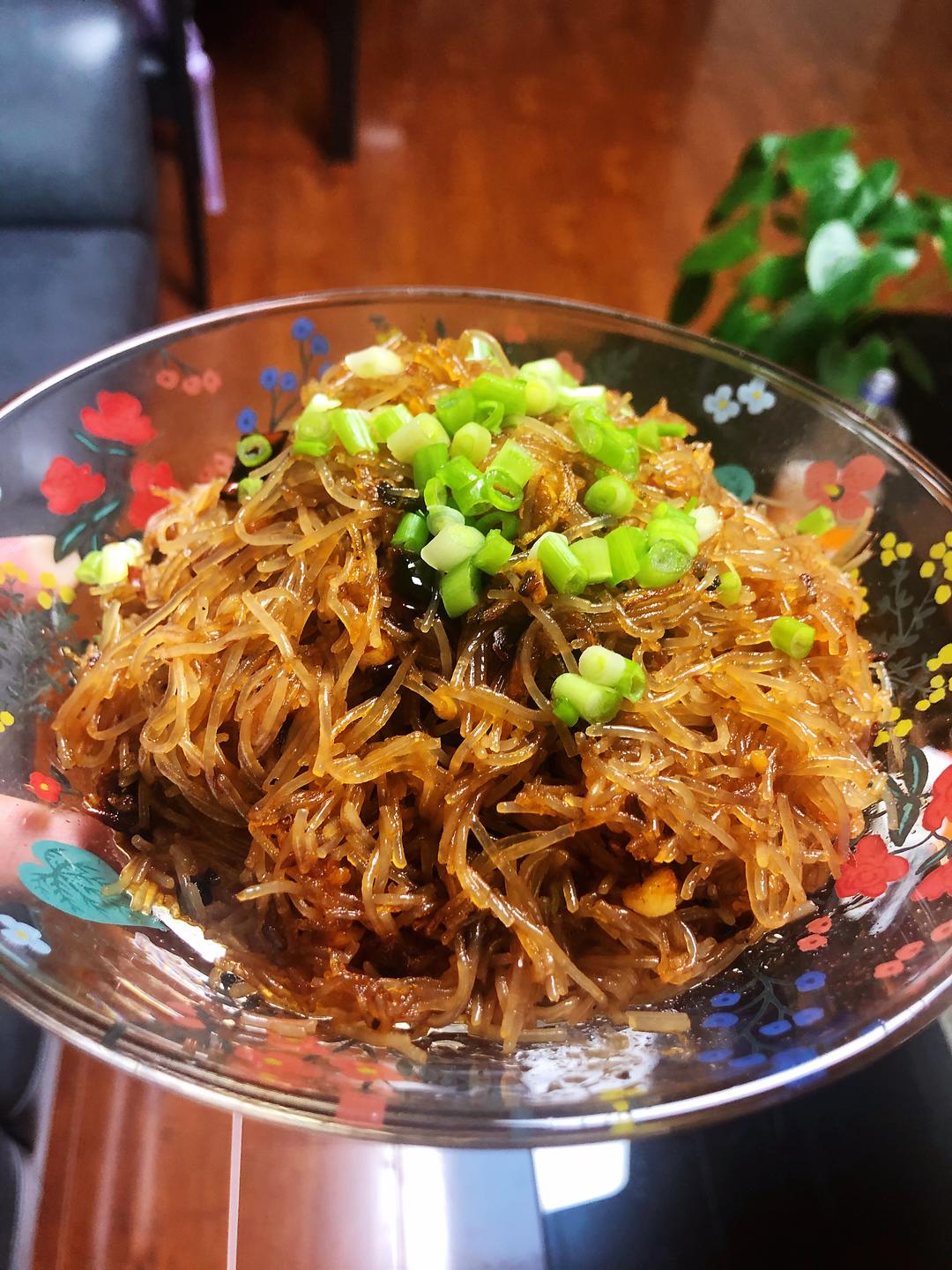 海鲜味道的干煸粉丝