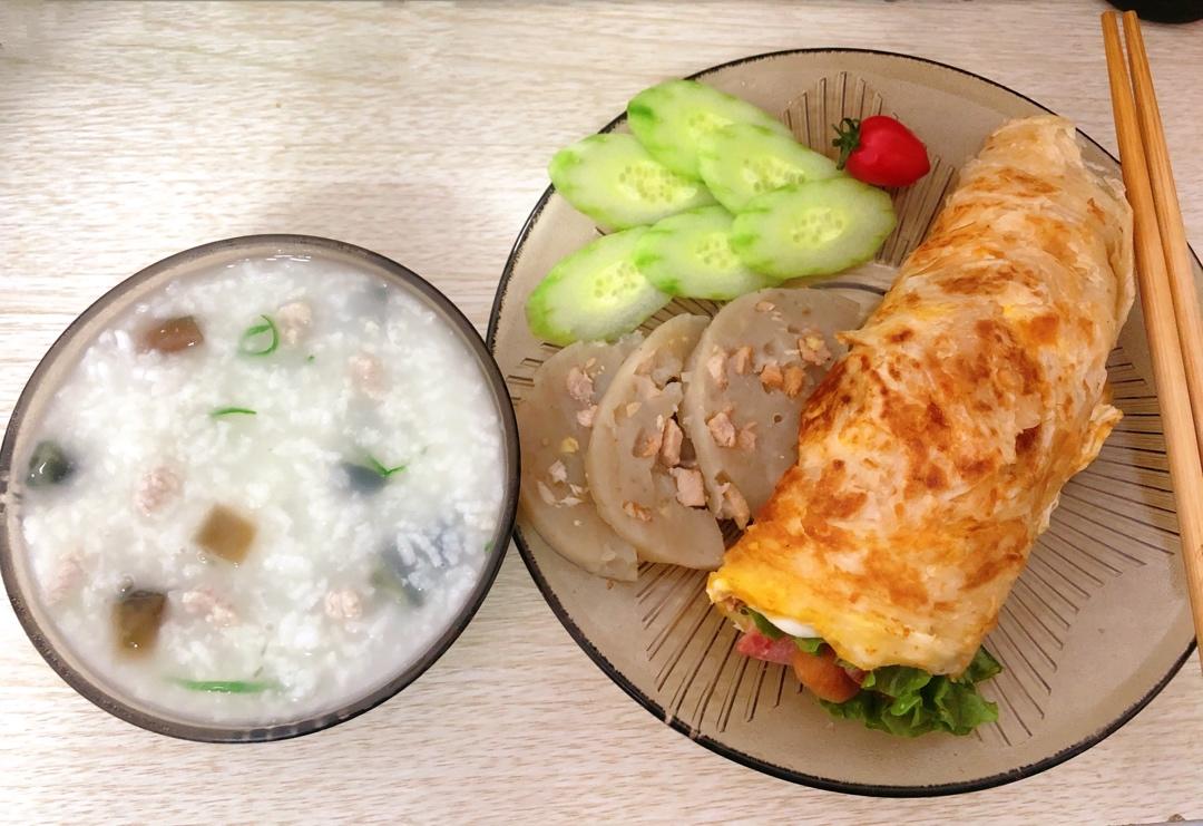 皮蛋瘦肉粥