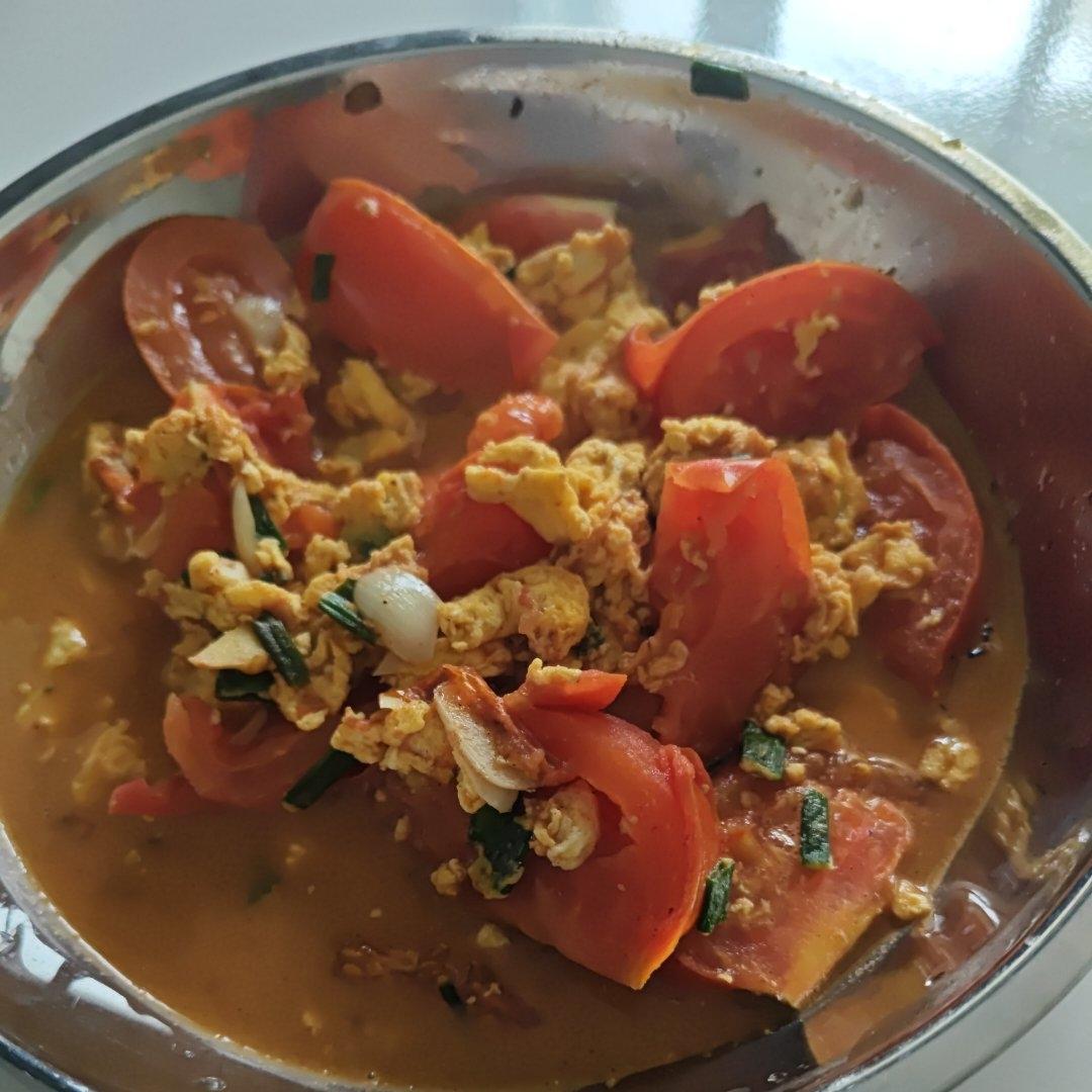 孩子最爱的（适合拌饭）的番茄炒蛋
