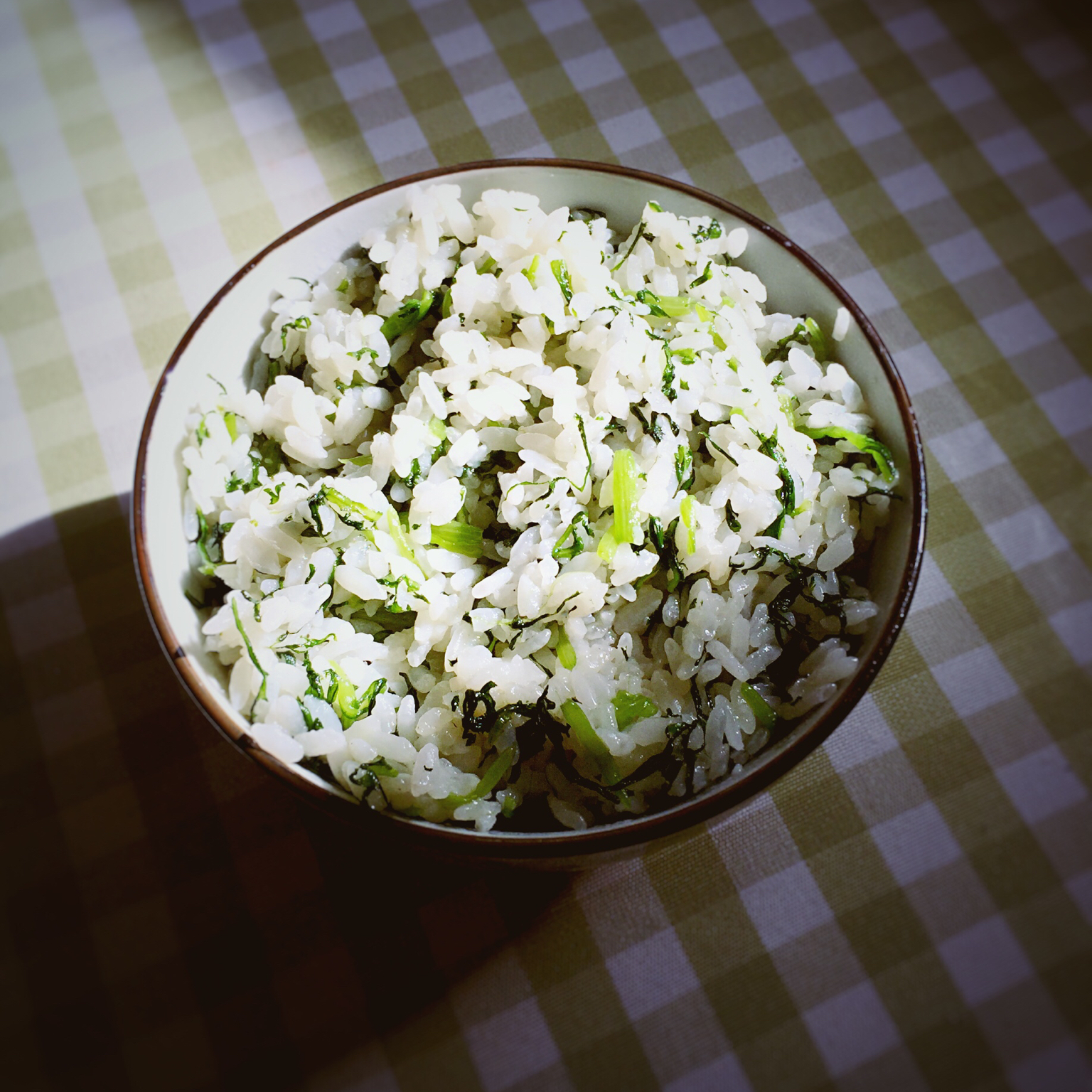 茼蒿菜饭