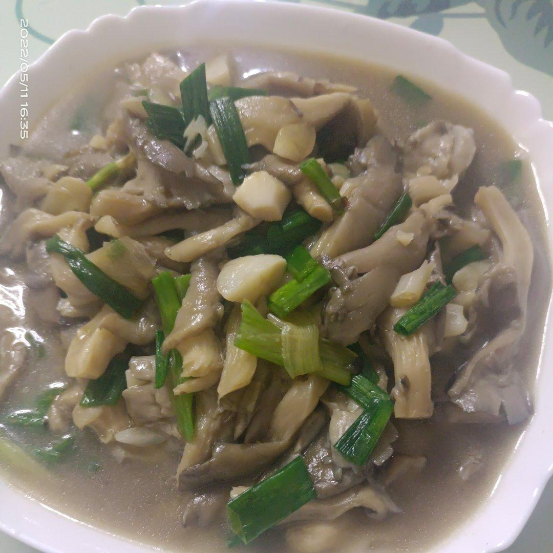 素炒平菇
