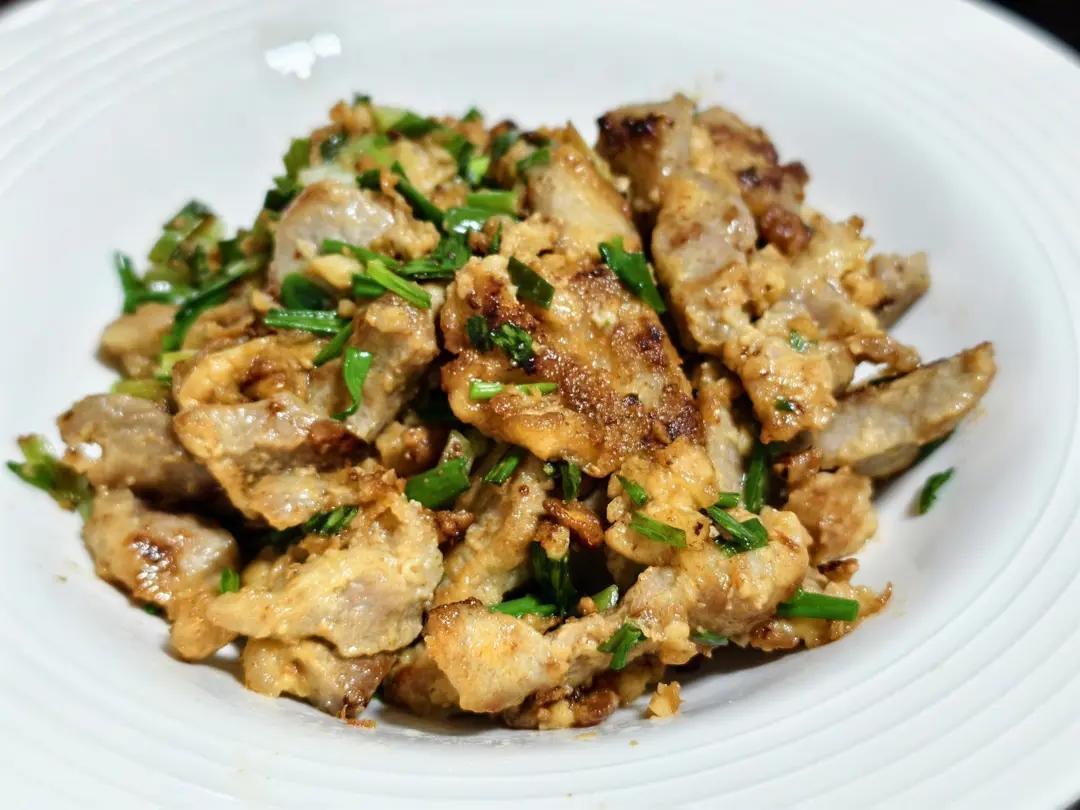 盐葱梅花肉