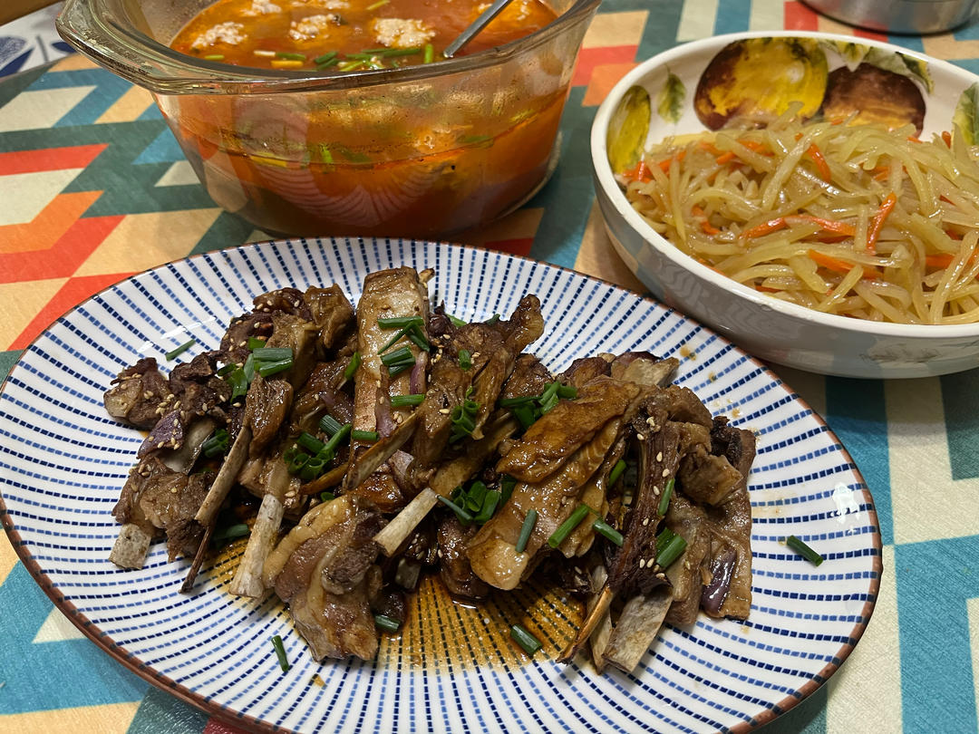 烤羊排（空气炸锅版）