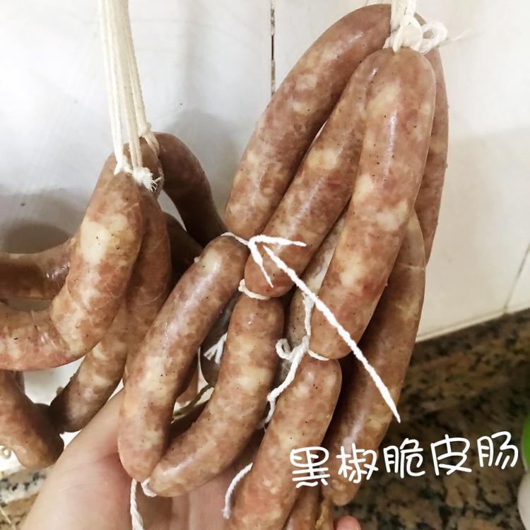 秘制黑胡椒风味脆皮肠