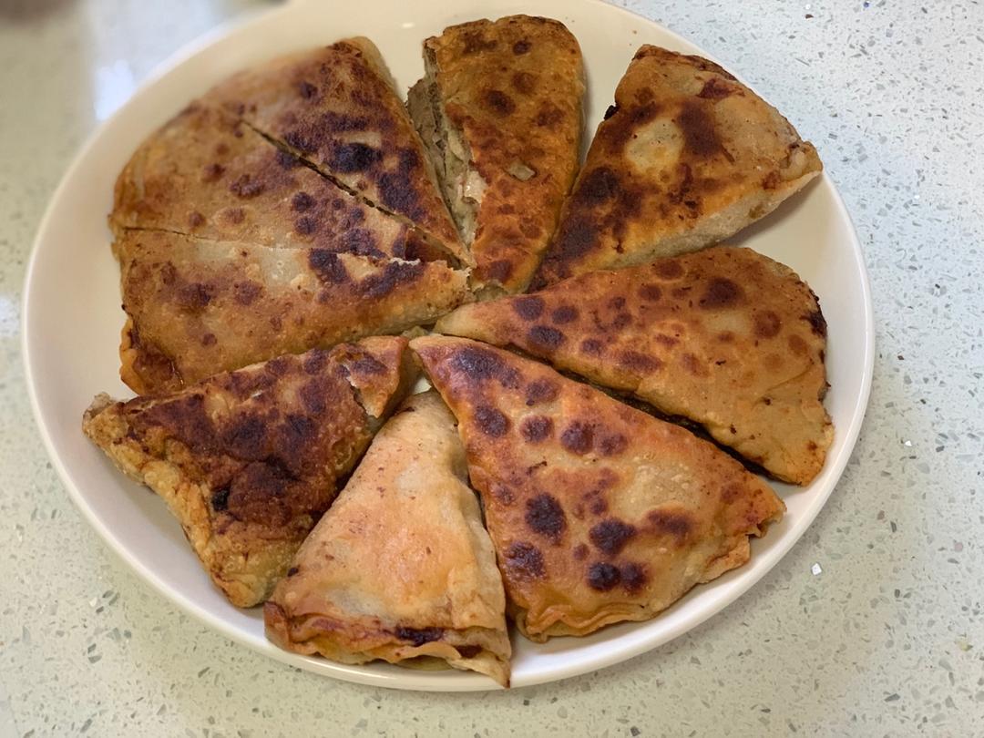 【千层牛肉饼】