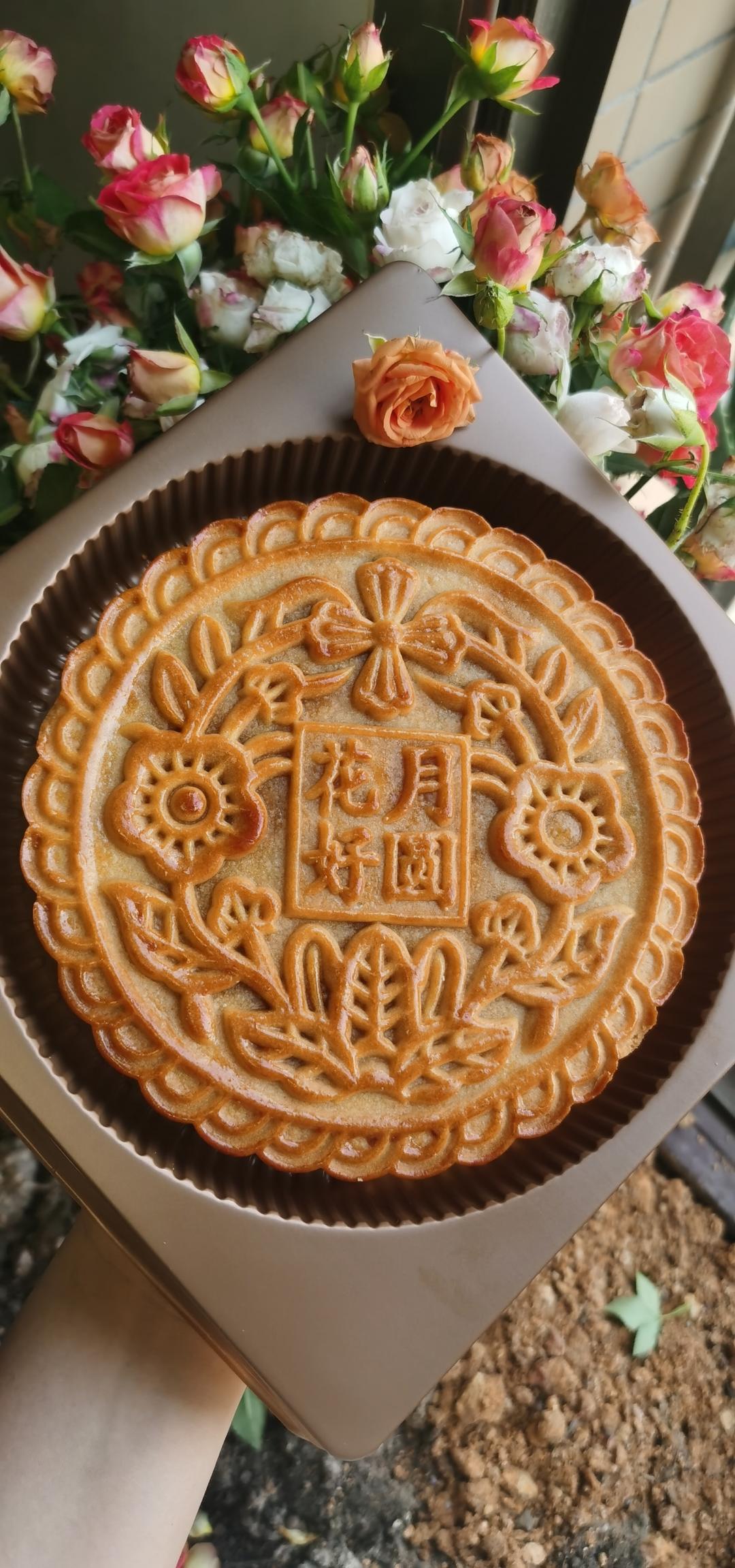 《Tinrry+》教你做广式大月饼（芋泥+麻薯+咸蛋黄肉松）