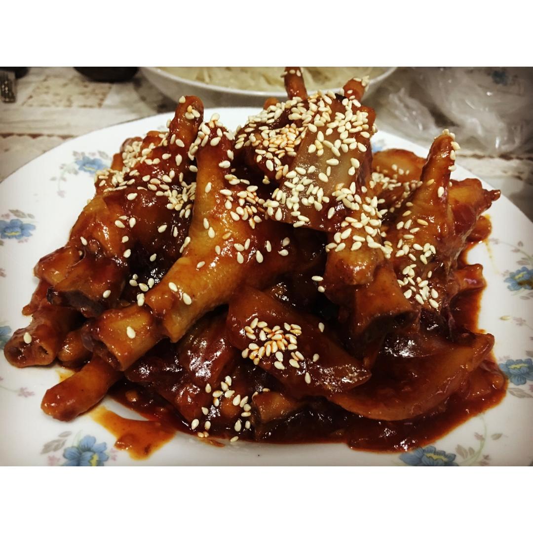 韩式辣鸡爪