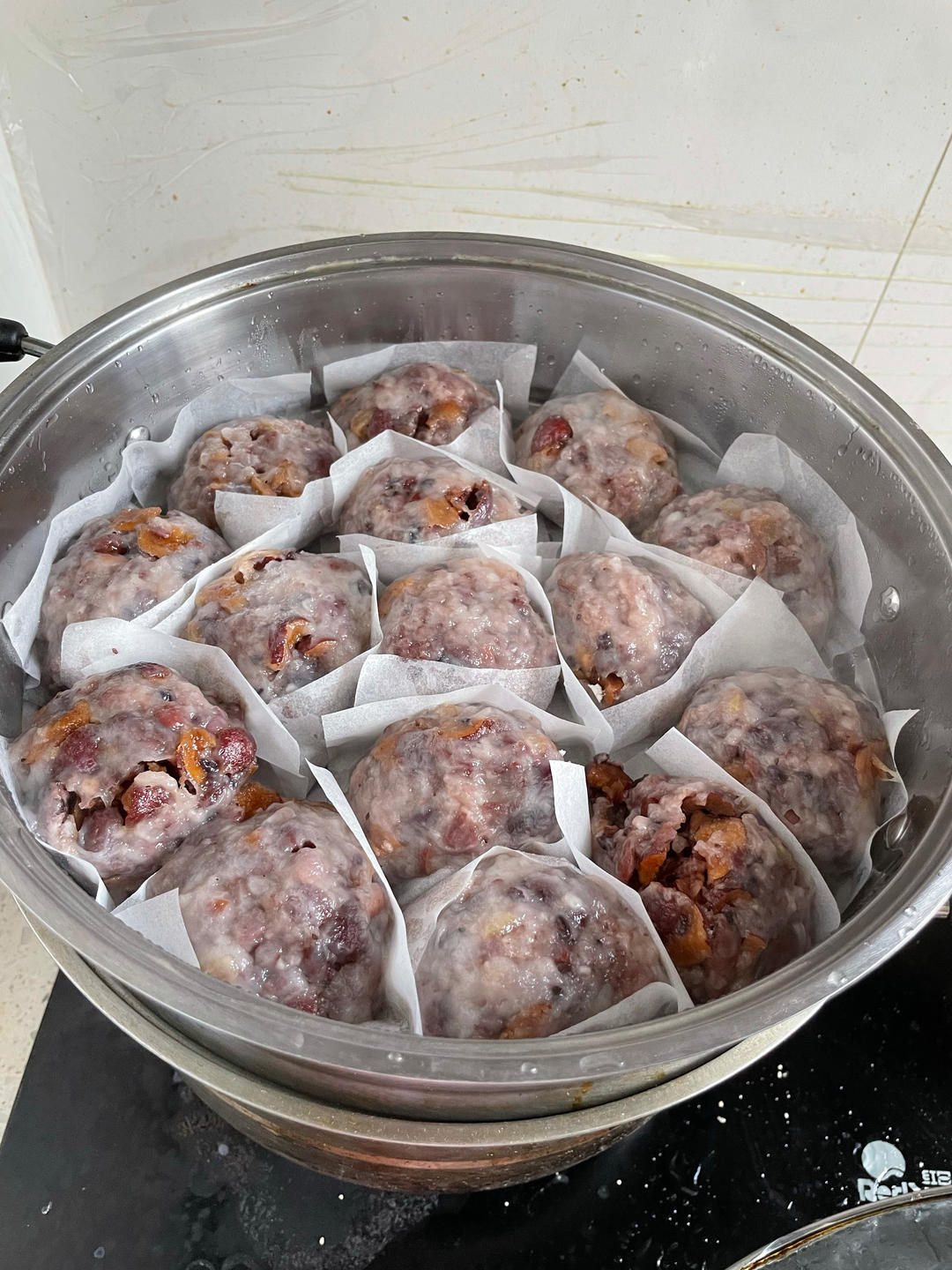 低脂饱腹的无糖杂粮粘豆包