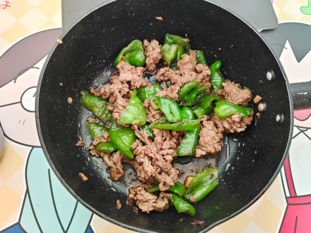 螺丝椒炒牛肉