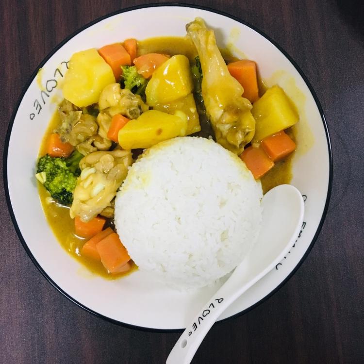 土豆咖喱鸡肉