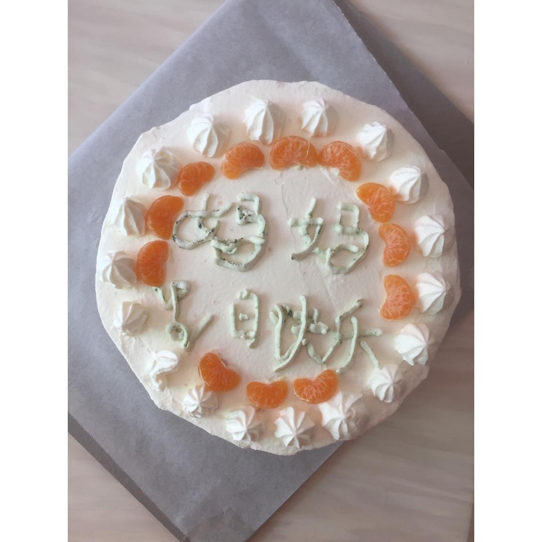 烤箱做蛋糕（戚风蛋糕的做法）