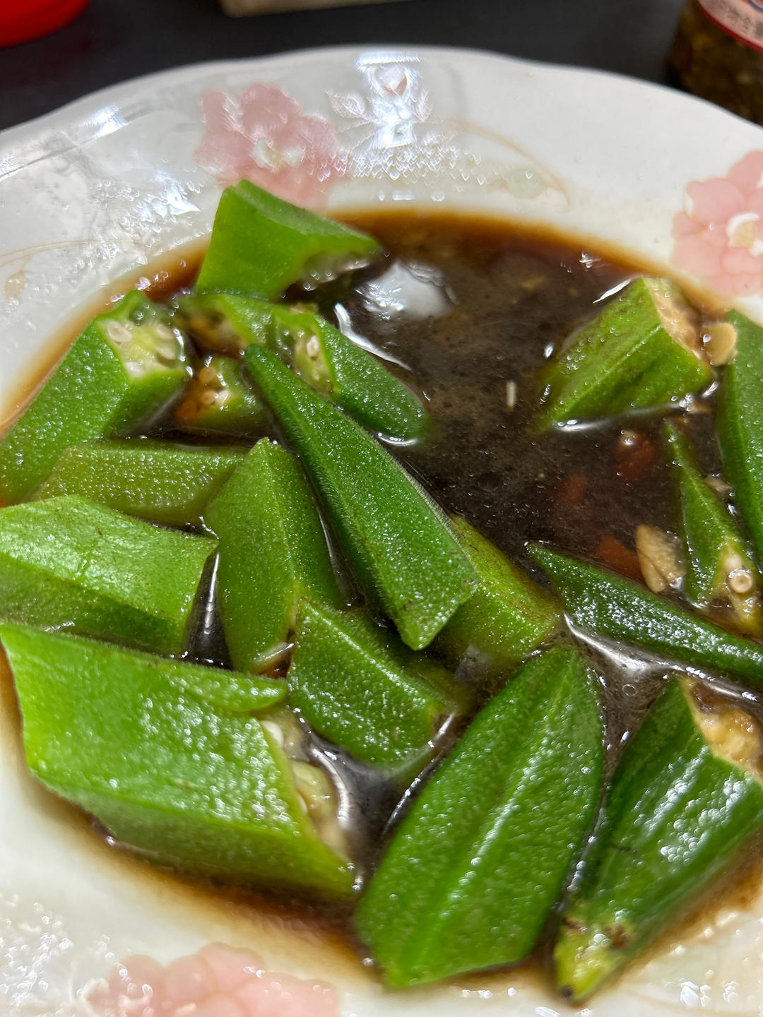 蒜蓉秋葵