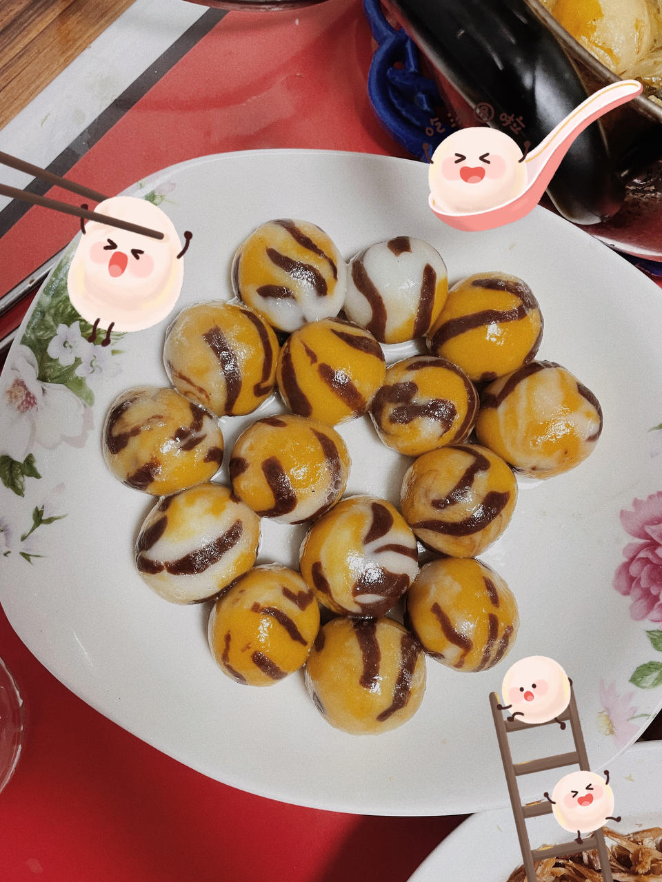 虎年元宵节限定｜虎皮汤圆