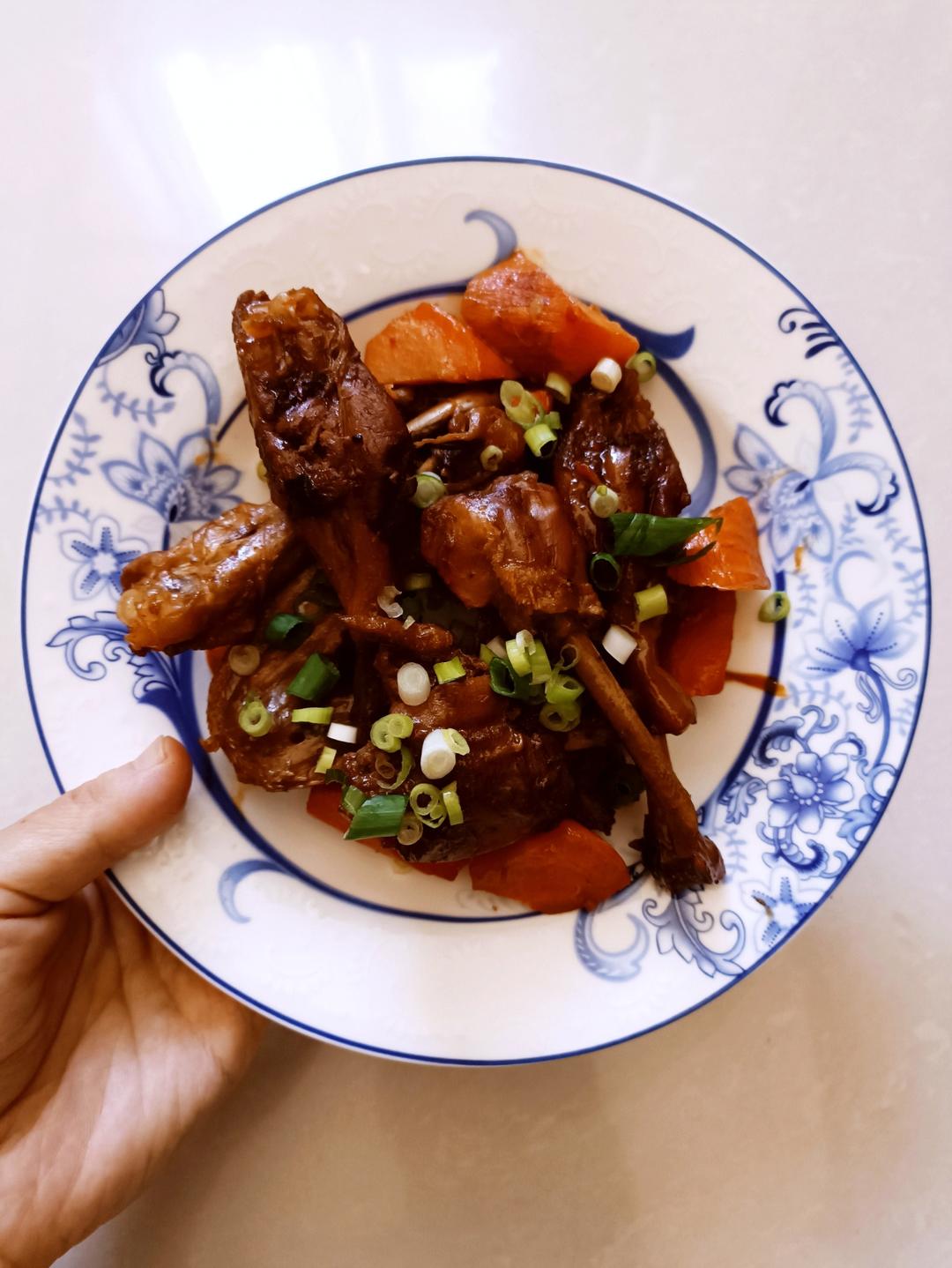 红烧鸭子（饭店味道）