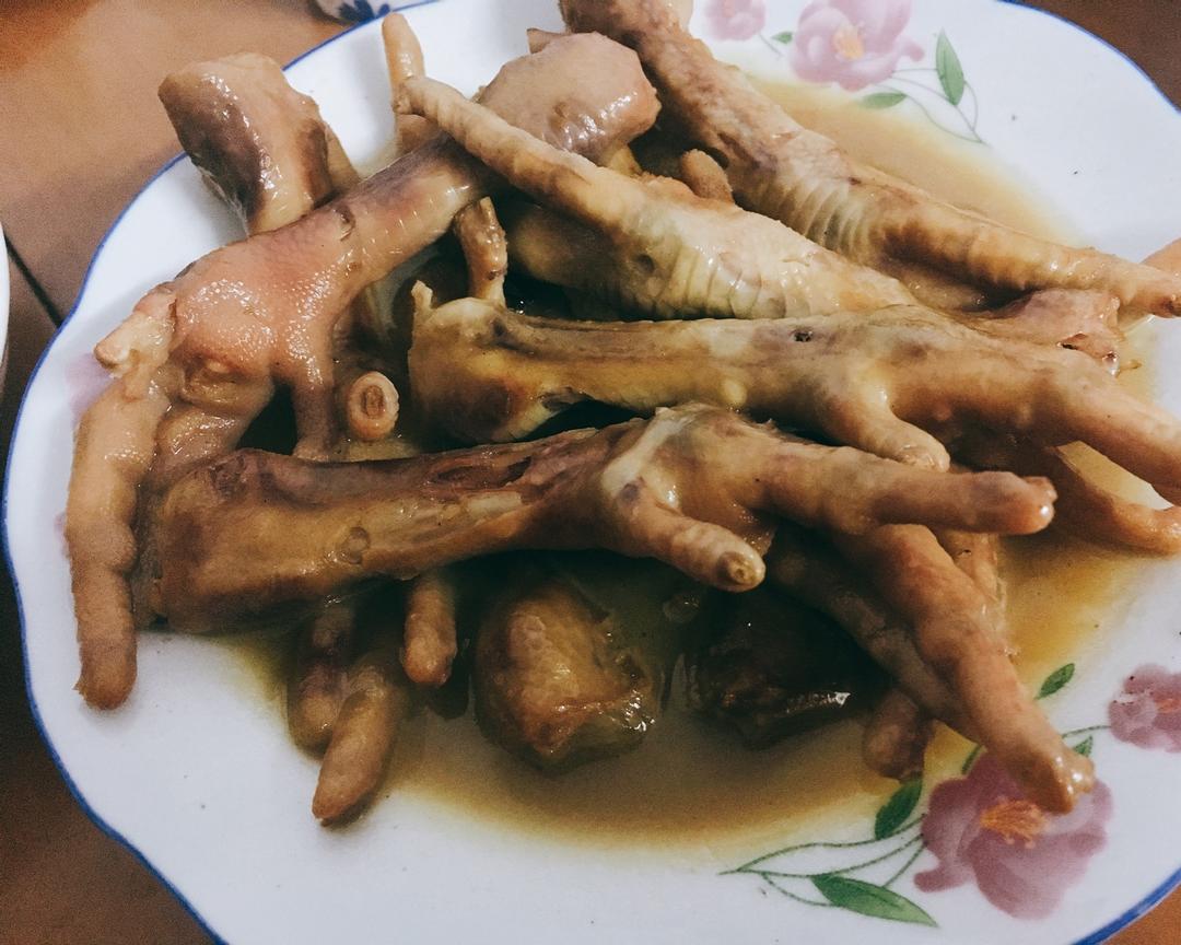 秘制红烧鸡爪