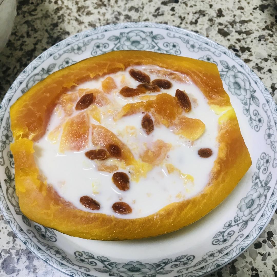 木瓜炖奶