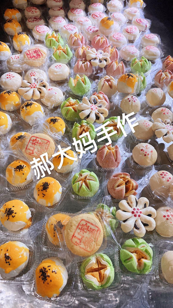 奶香椰蓉荷花酥