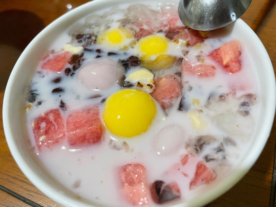 清凉一夏的自制冰粉（家庭版易成功）