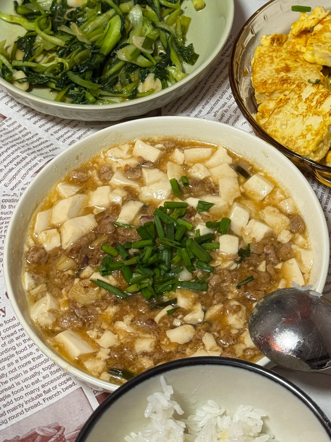 肉末嫩豆腐｜嫩滑口感爽口！这道快手菜超级下饭！！（减脂少油版）