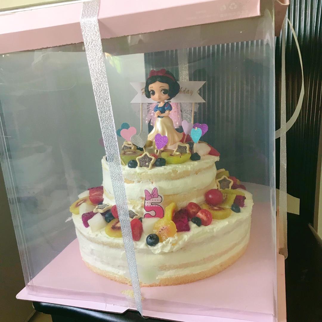 圣诞“裸蛋糕”