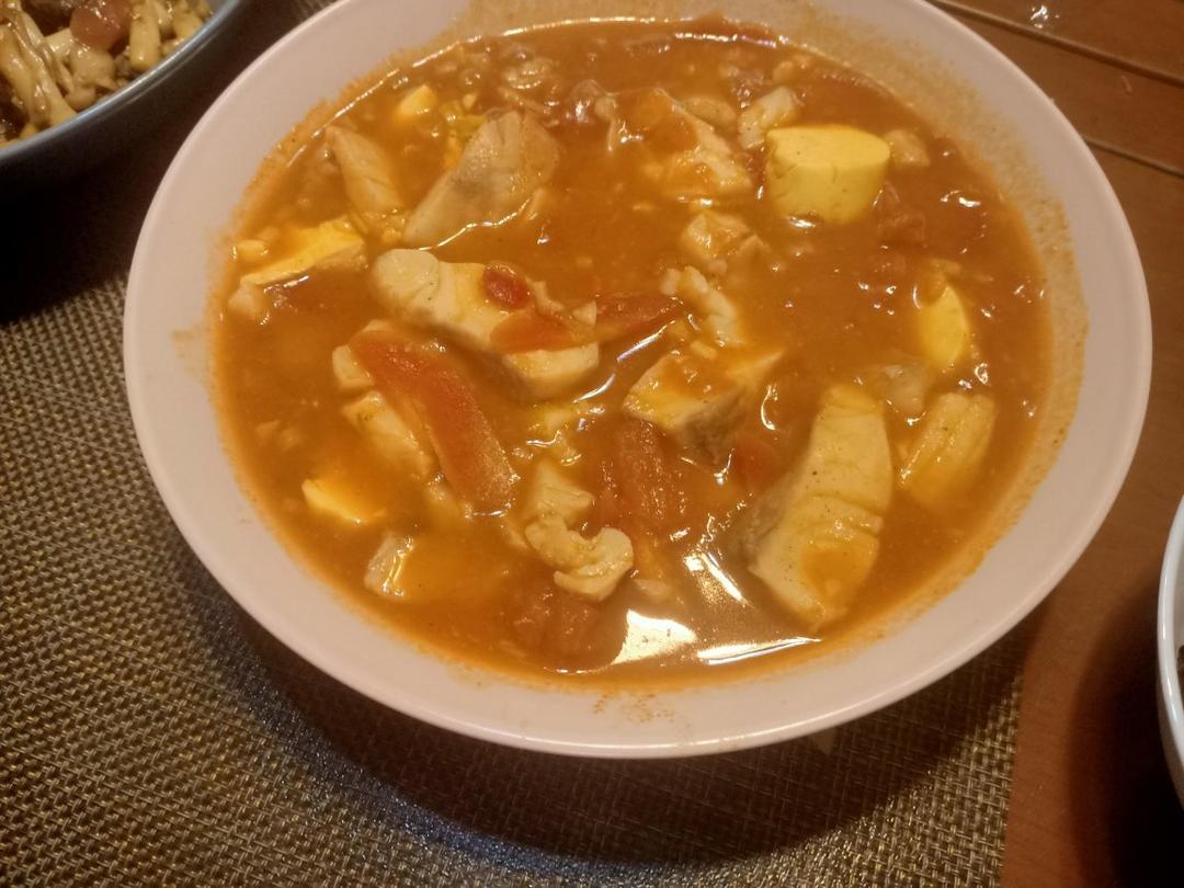 低脂食谱🌟番茄龙利鱼汤🌟低热量高蛋白