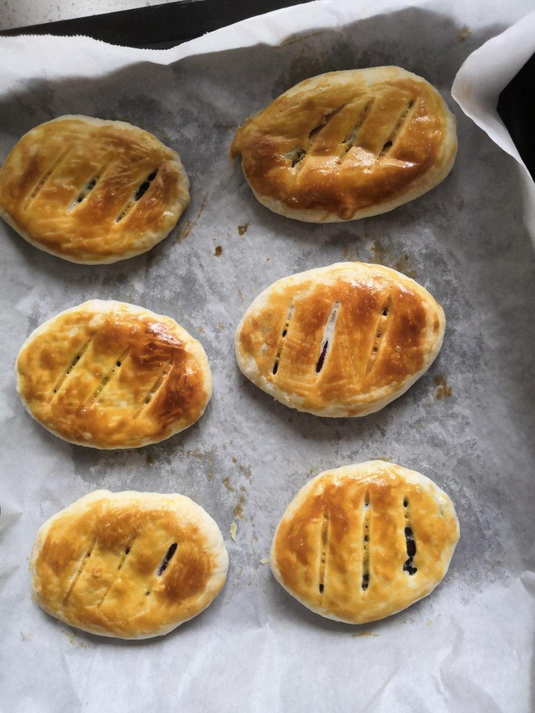 紫米馅老婆饼超快手（不用出膜不用醒面）