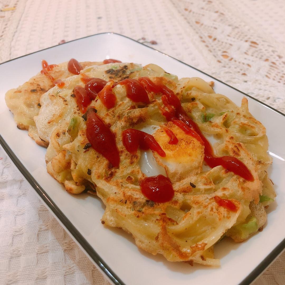 土豆鹌鹑蛋饼