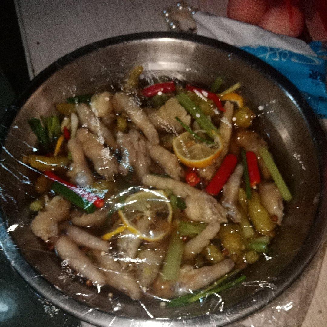 绝对一流的做法（泡椒凤爪）