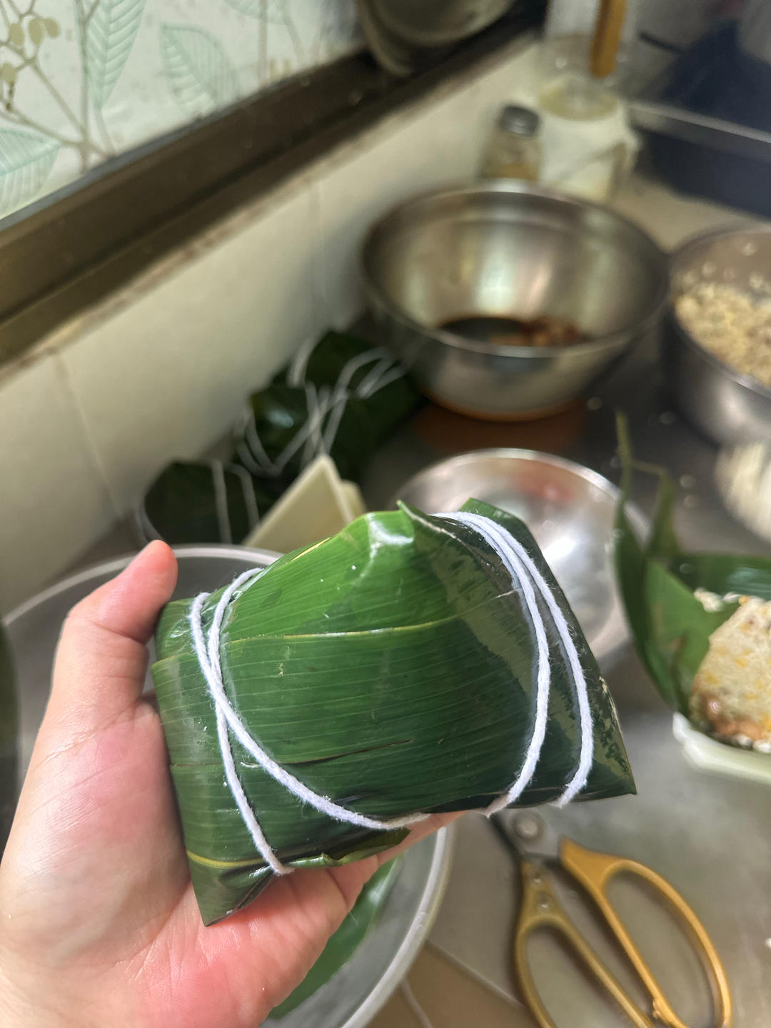 广东咸肉粽（四角粽五香味）