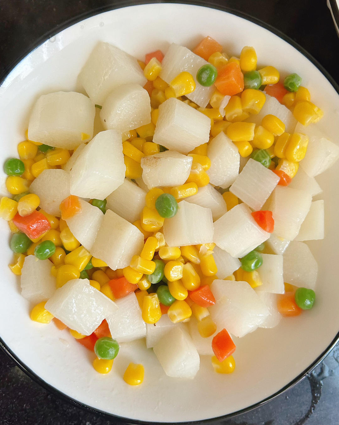 杂蔬炒山药：简单清新、营养丰富的家常小炒