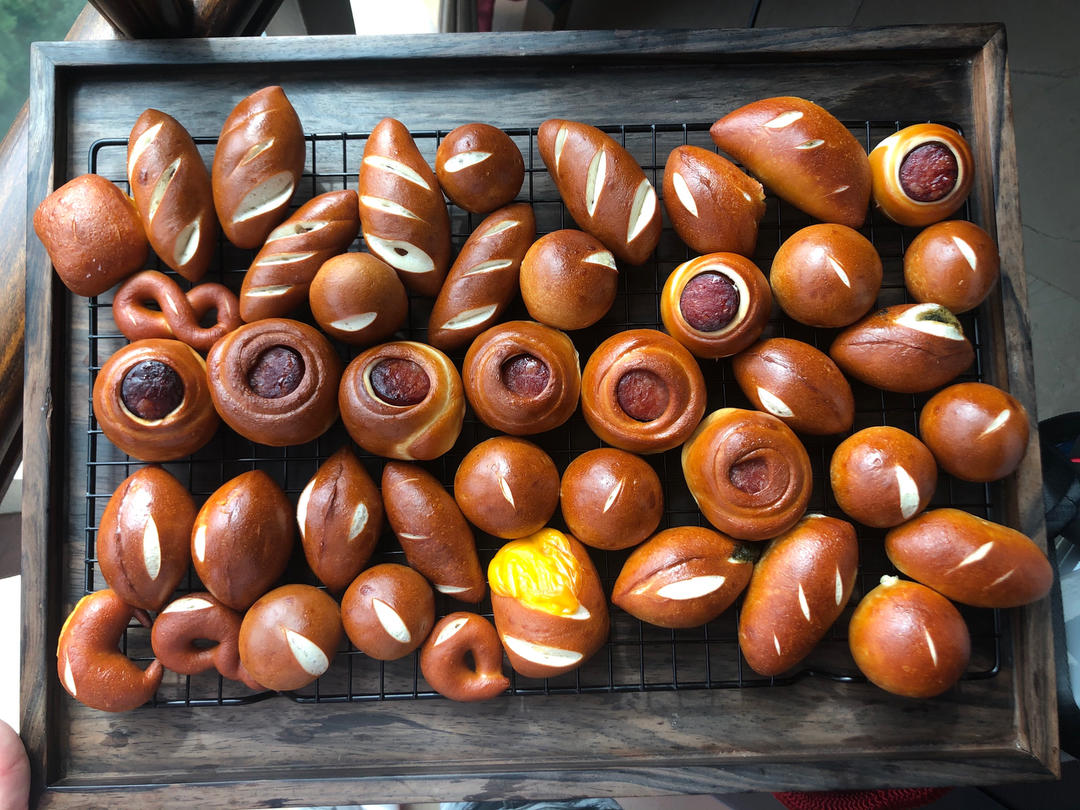 碱水小丸子（超可爱好操作的碱水面包）