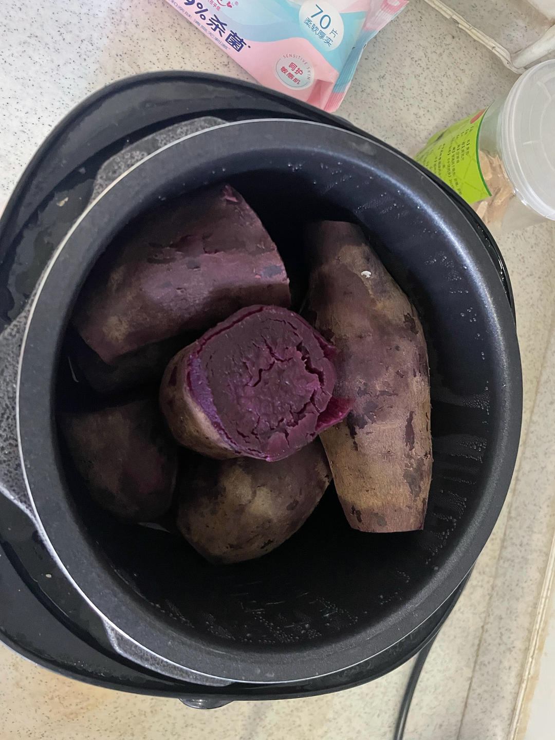 纯奶手撕吐司的做法 步骤1