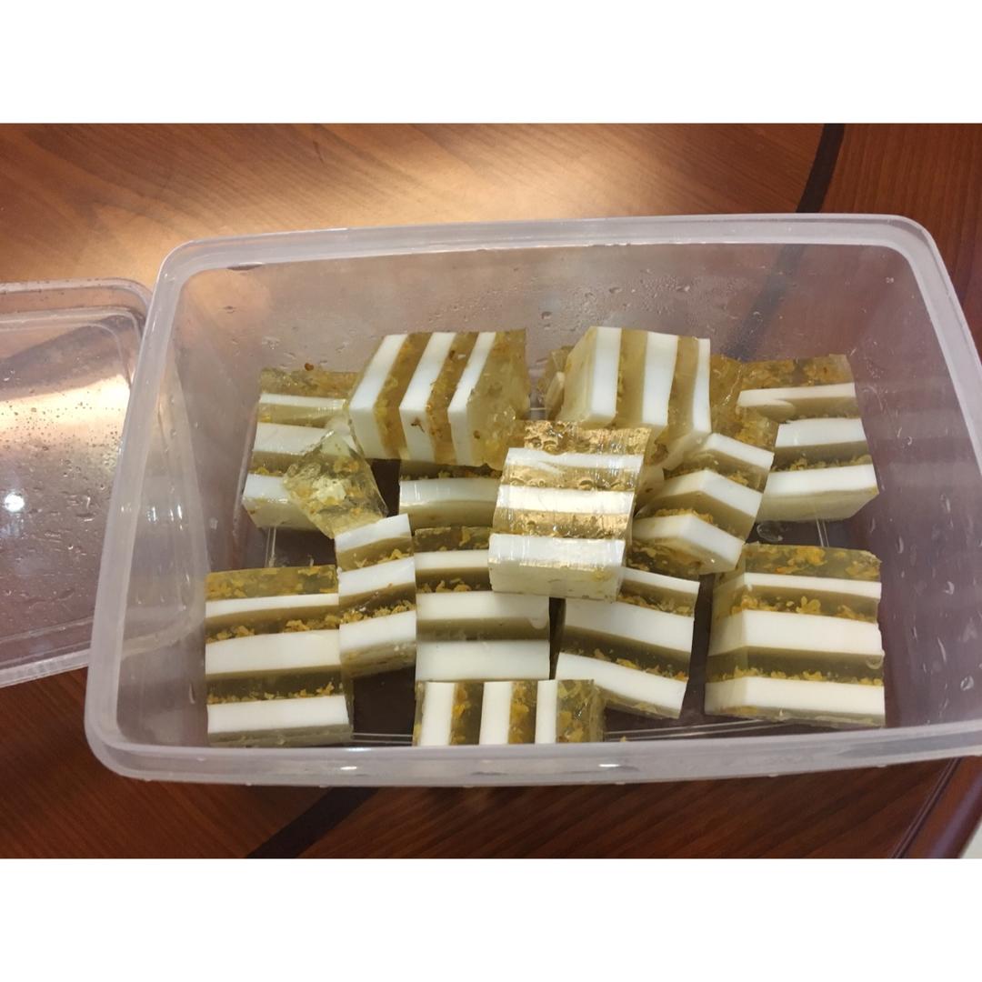 【椰汁桂花糕】