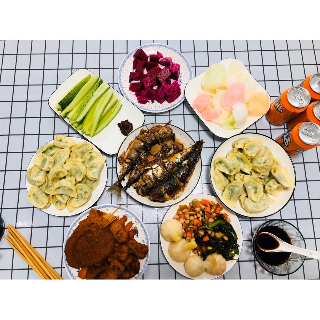 韭菜鸡蛋饺子