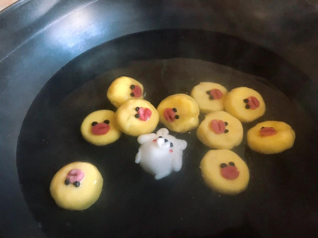 卡通汤圆（元宵）莎莉鸡