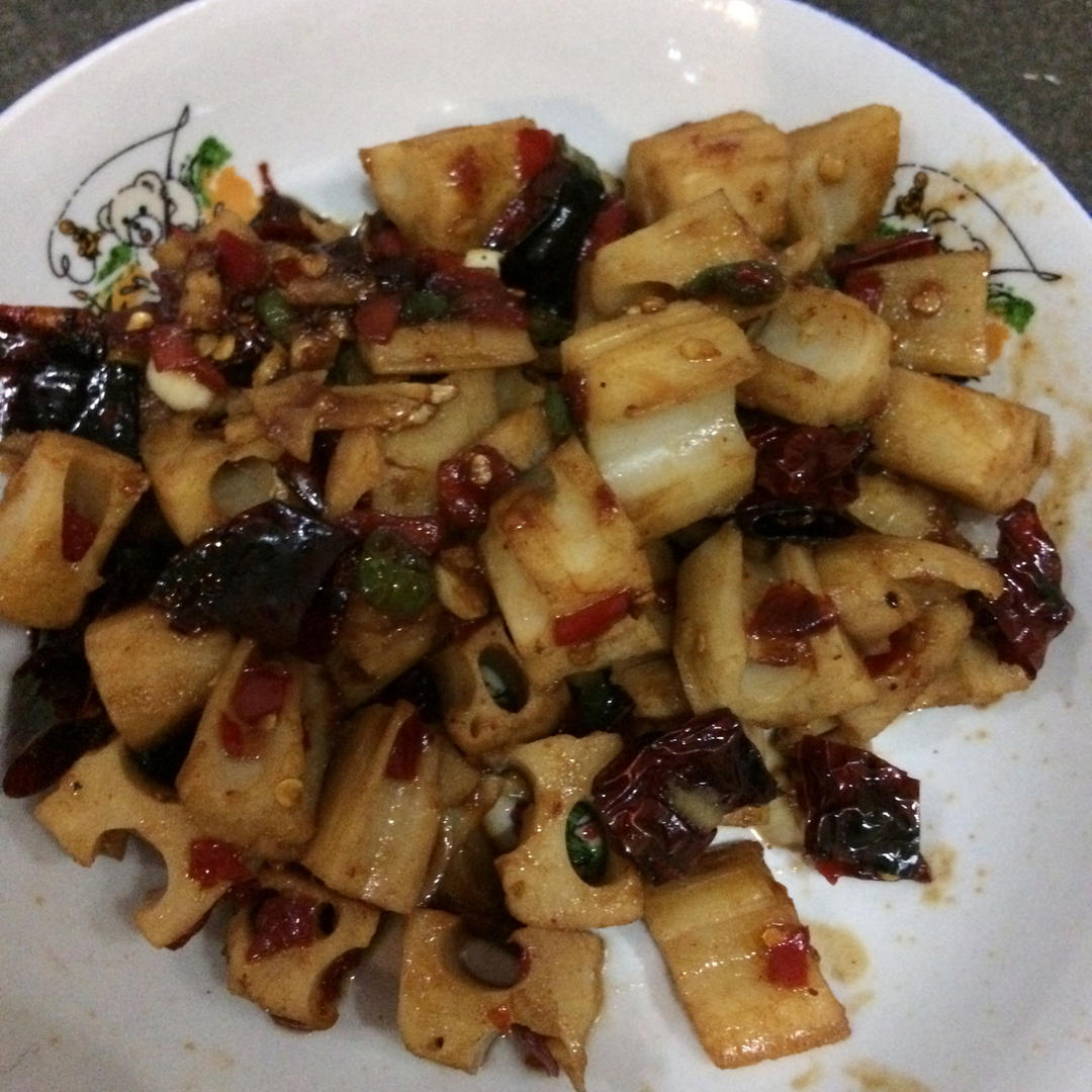 酸辣藕丁
