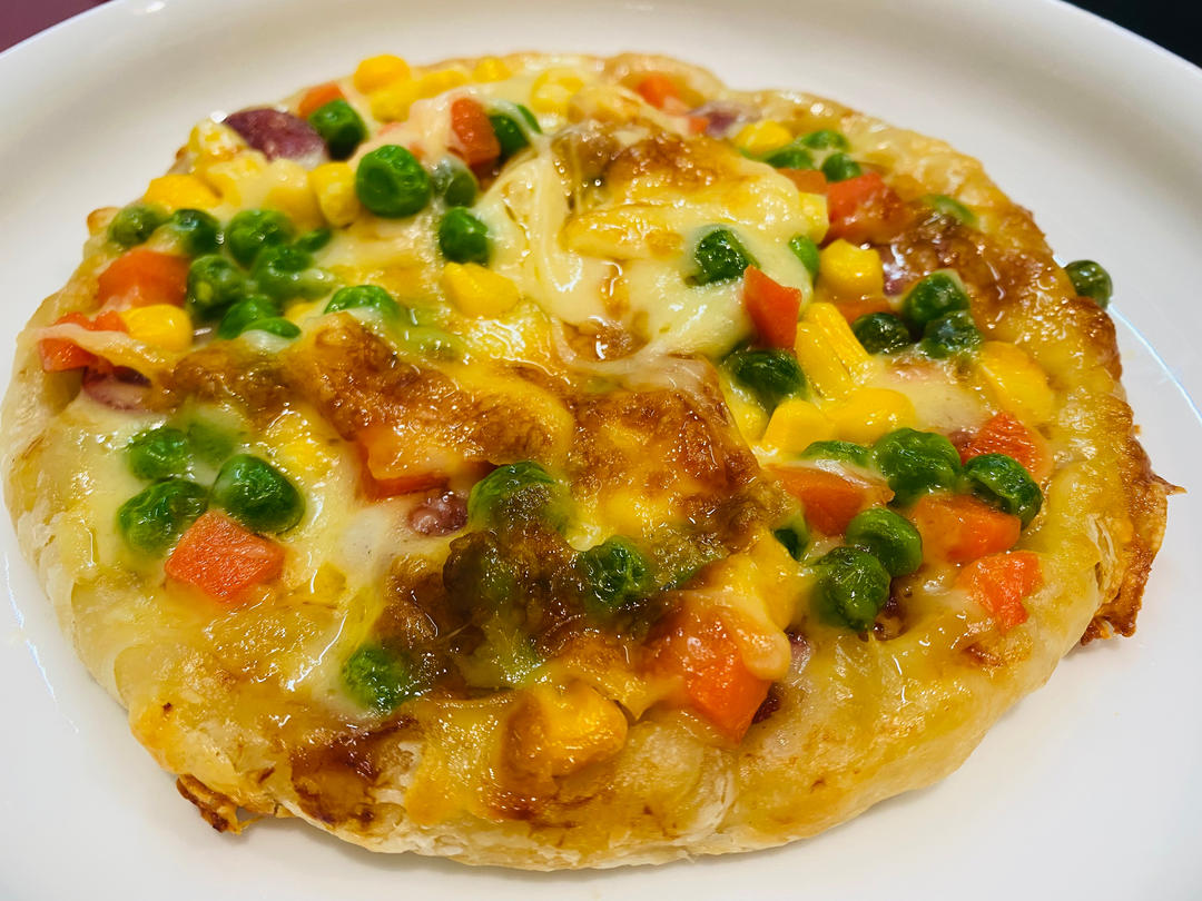 空气炸锅版pizza