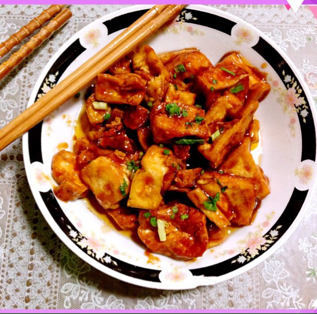 糖醋脆皮豆腐