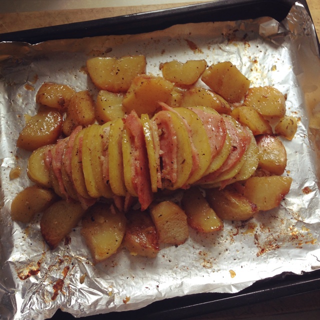 培根风琴烤土豆