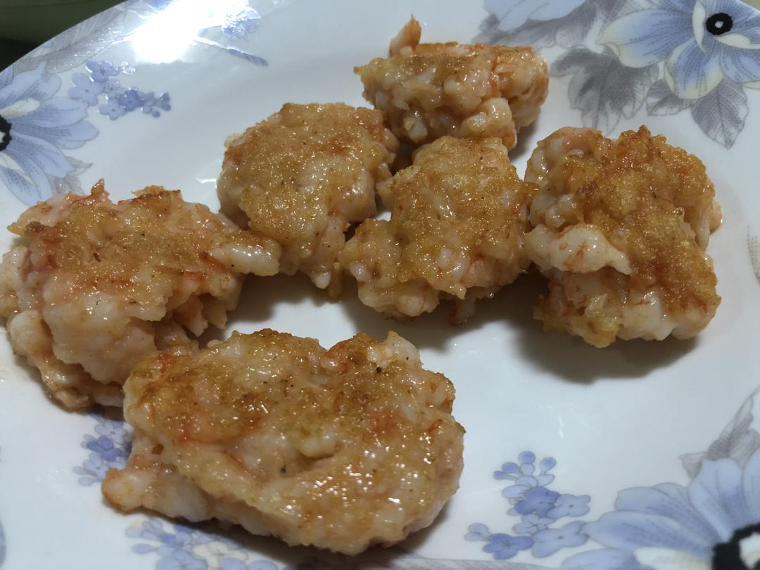 香煎脆虾饼