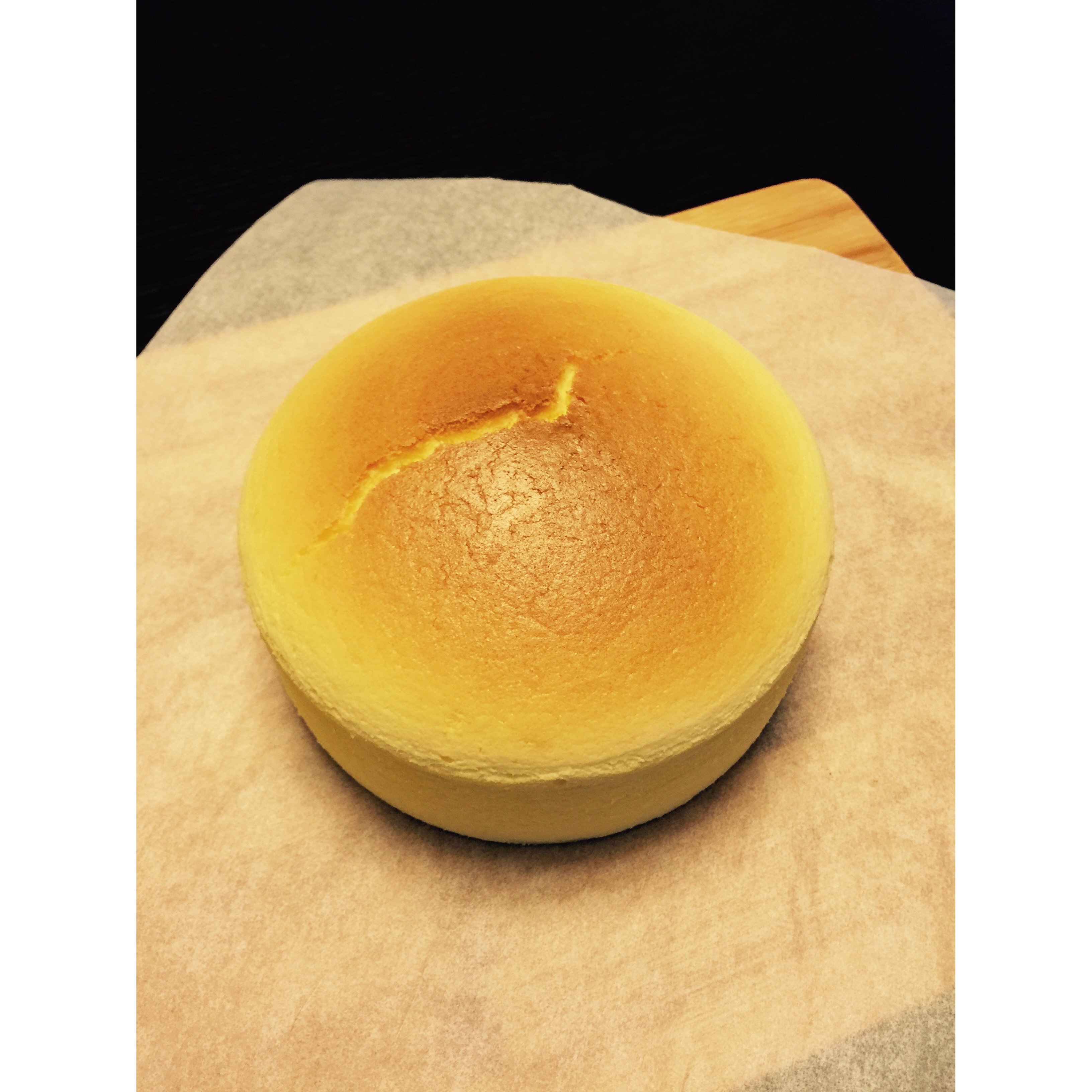 轻乳酪芝士蛋糕6寸#皮黑森林#