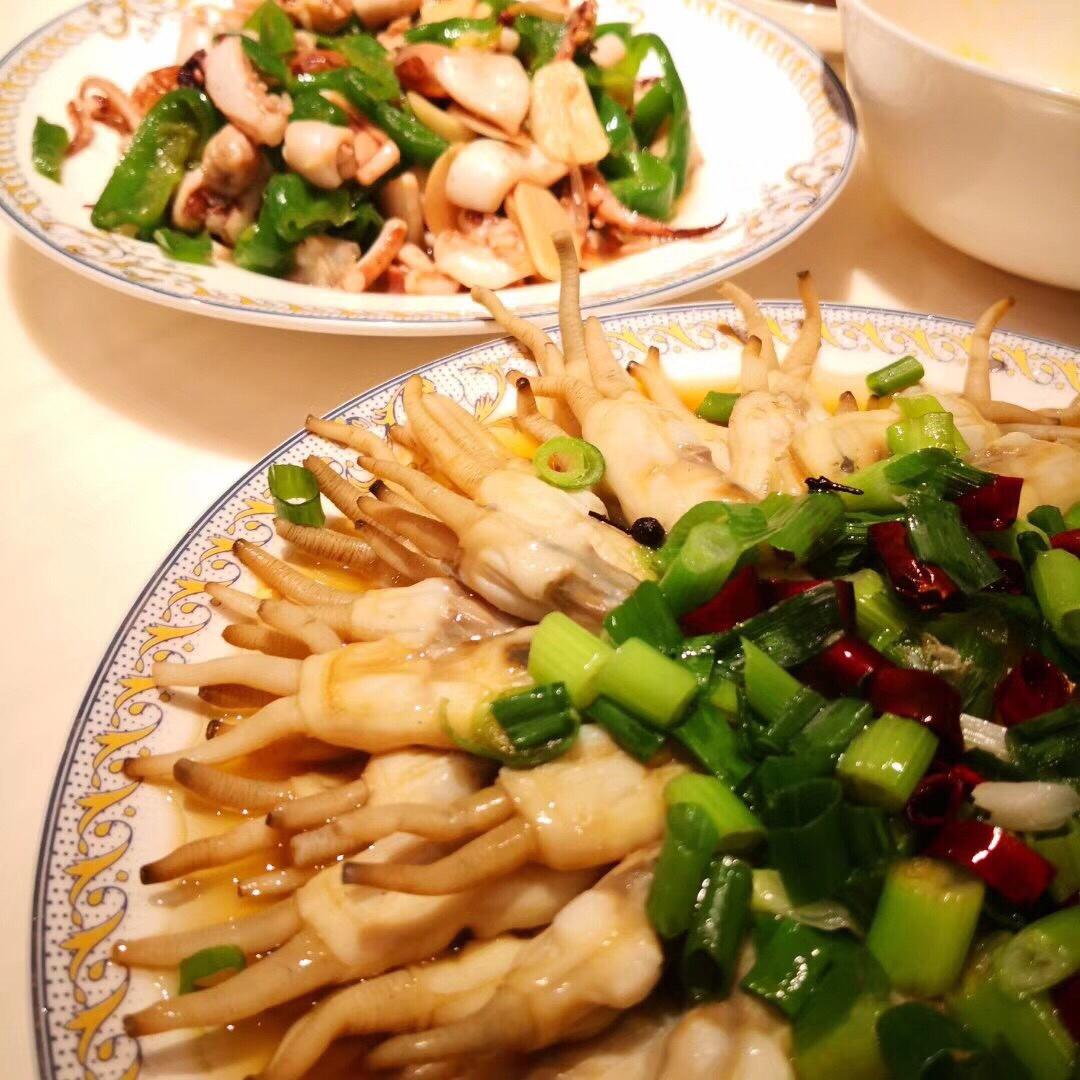葱油蛏子