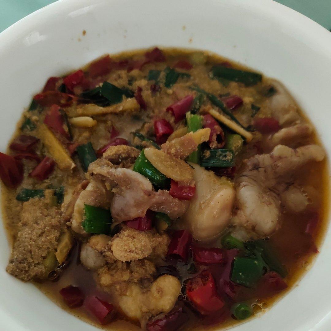 🔥🐟无敌下饭的家常烧鱼籽（干锅鱼杂）🍚🥤