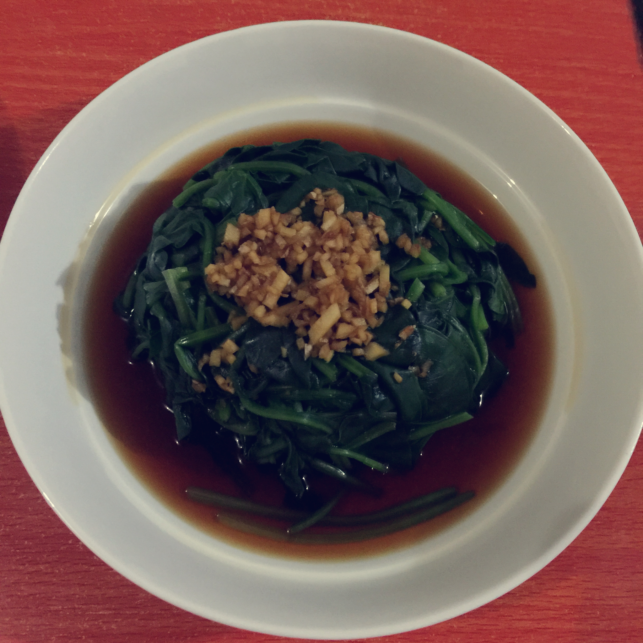 姜汁菠菜