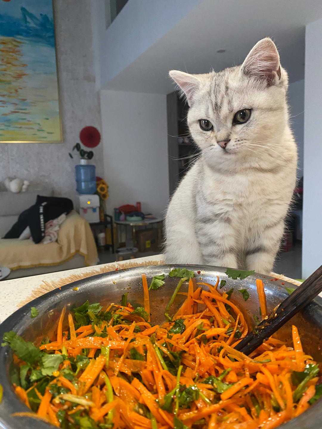 凉拌胡萝卜丝直接封神的做法