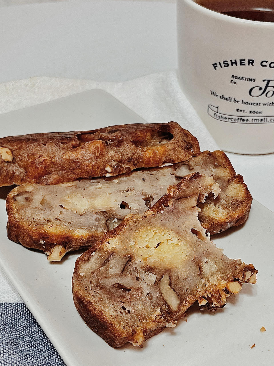 美国星巴克Starbucks经典蛋糕：Banana Bread香蕉核果蛋糕