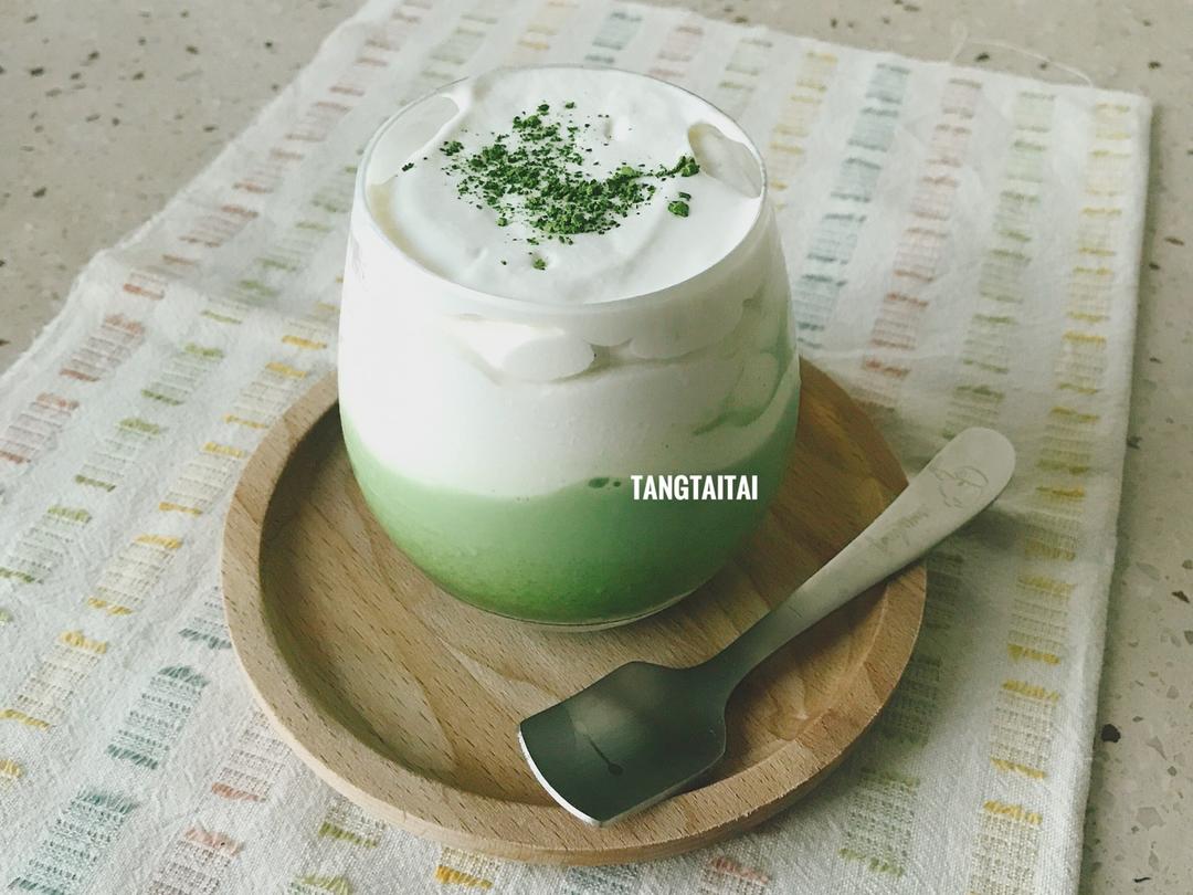 抹茶奶盖(一杯450ML量)