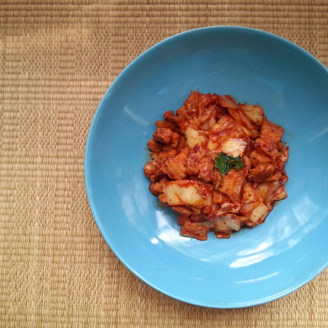 韩式泡菜五花肉