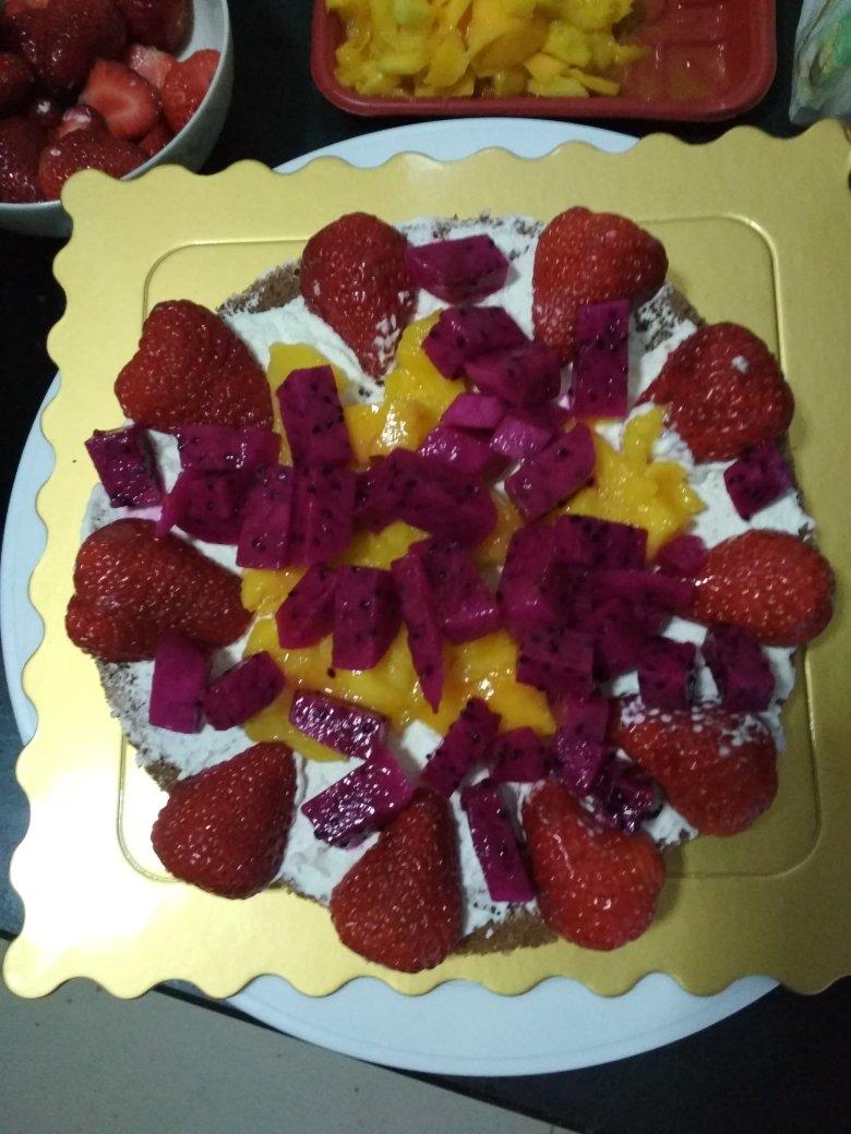 巧克力戚风裸蛋糕