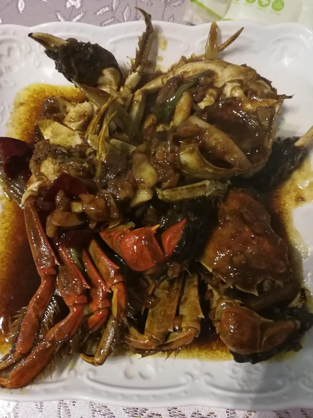 炒螃蟹